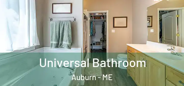  Universal Bathroom Auburn - ME